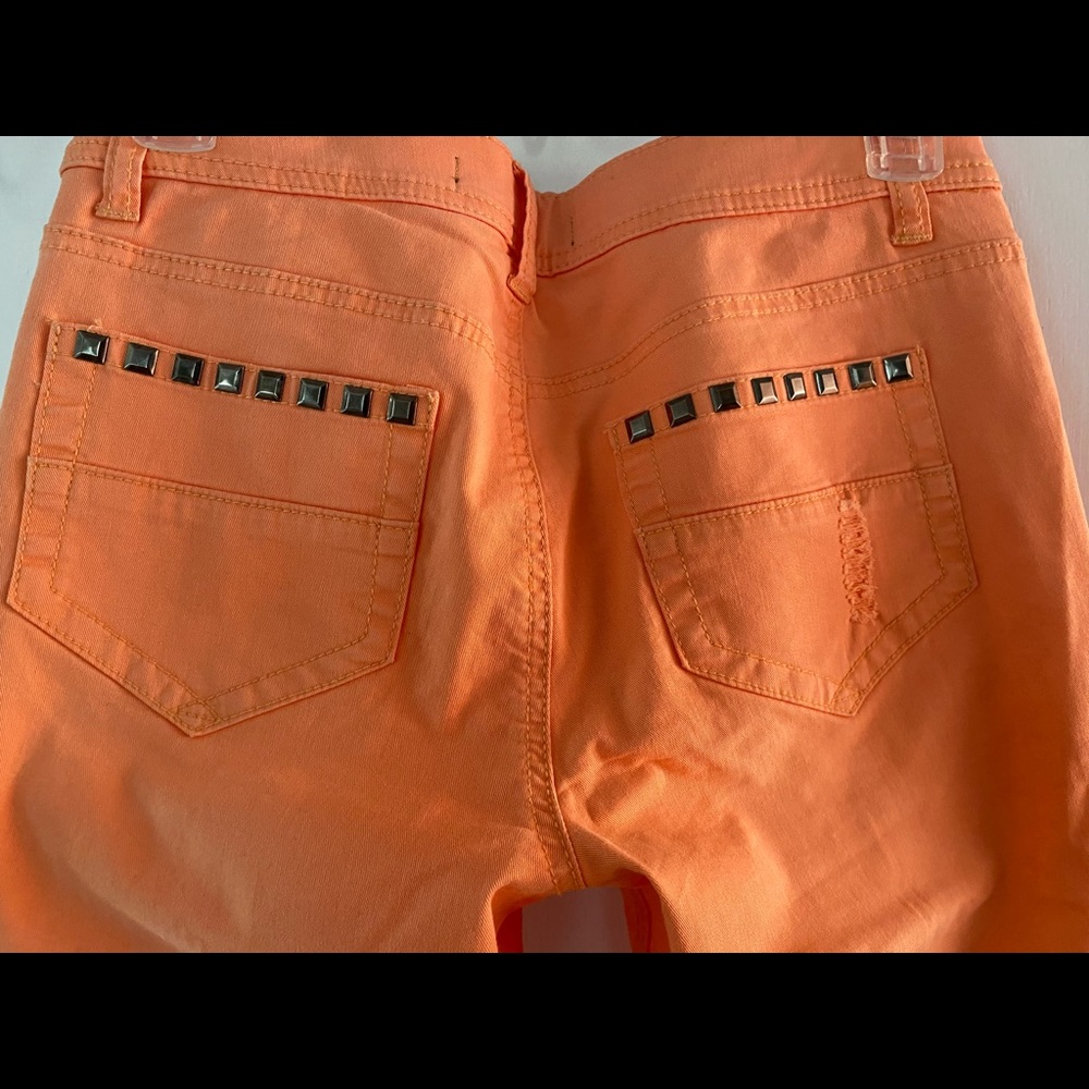 New orange Serena by 2B Bebe jeans